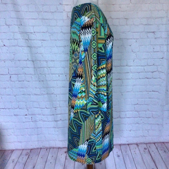 Dream Dance Colorful Abstract Dress - Size Medium - Picture 5 of 8